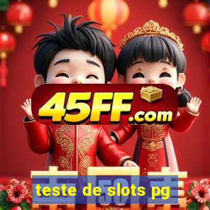 teste de slots pg